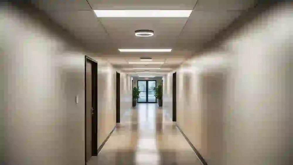 اینفوگرافیک نمایش راهکارهای کم هزینه کاهش مصرف برق در مشاعات ساختمان